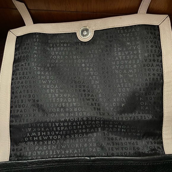 Kate Spade Cream & Black Leather bag - Picture 5 of 14